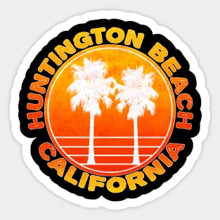 Surf Huntington Beach California Surfing Sticker